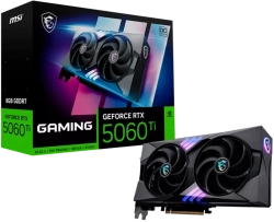 Видеокарта MSI Video Card Nvidia GeForce RTX 5060 Ti 8G GAMING OC, 8GB GDDR7