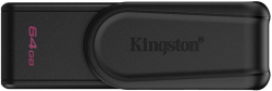 KINGSTON 64GB, USB 3.2 Gen 1, DataTraveler Exodia S, Черна