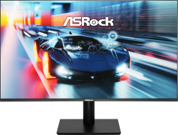 Монитор Геймърски Asrock - 24.5", 1920 x 1080 FHD, 16:9, IPS панел, 120 Hz, 1 ms., 300 нита, Черен