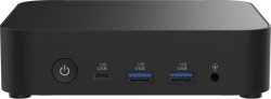 Мини компютър NUC ASUS RNUC14MNK2500002 Barebone Essential Intel N250 Kit L6 EU cord