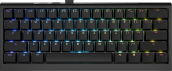 Клавиатура Ducky професионална геймърска механична клавиатура One X Mini Wireless Black - Ducky AI Switches [Linear]