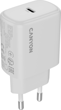 Принадлежност за смартфон CANYON charger OnCharge 200 20W 1xPD EU White