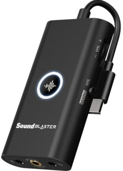 Аудио карта Creative Sound Blaster G3 портативен външен USB-C DAC (Digital-to-Analog Converter)