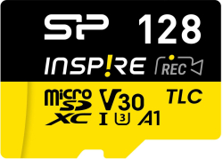 SD/флаш карта Silicon Power Inspire 128GB, microSDXC, Class 10, SD Adapter