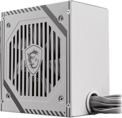 Захранване MSI MAG A650BNL WHITE Захранване 650W, 80 PLUS Bronze, 120 мм вентилатор с нисък шум