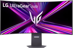 Монитор LG 45GX950A-B, 44.5" UltraGear curved 21:9, 0.03ms, Dual QHD 5K (5120x1440), WUHD 165Hz/ WFHD, USB Type-C, 275 cd/m2