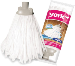 Почистващ продукт York Моп, със синтетични ленти, 140 g, конусовидна резба