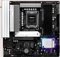 Дънна платка ASROCK MB Desktop B860M Pro RS Wi-Fi, S.1851, 4 x DDR5, 1 x PCIe 5.0 x16, 1x PCIe 4.0 x 4