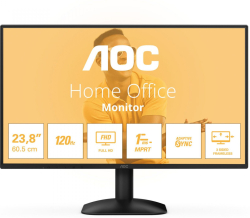 Монитор AOC 24B31H, 23.8' IPS WLED panel, Anti-Glare, 16:9, FHD 1920x1080, 1ms, 120Hz, 300cd/m2, VGA, HDMI, Black
