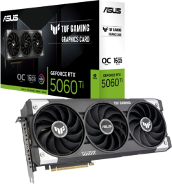 Видеокарта Asus TUF Gaming GeForce RTX 5060 Ti 16GB GDDR7 OC