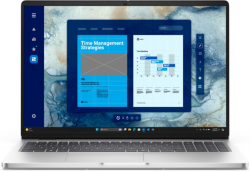 Лаптоп Dell Pro 16 PC16250, Intel Ultra 7 265U, 512 GB SSD, 16 GB, 16\" FHD+(1920x1200), Windows 11 Pro на ниска цена.