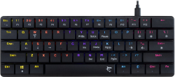 SBOX GK-006111 :: Клавиатура White Shark, NAGAMAKI, механична, OUTEMU, червени клавиши, черна