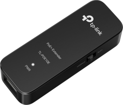  PoE удължител TP-Link TL-POE10E, 1x FE PoE in port, 1x FE PoE out port