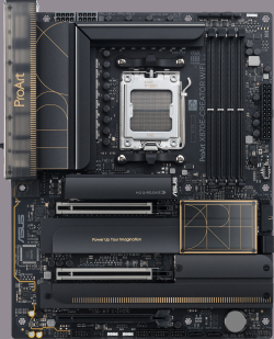 Дънна платка ASUS PROART X870E-CREATOR WIFI AM5 DDR5 ATX MB