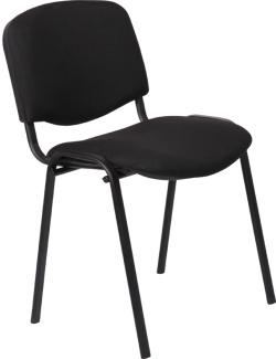 Посетителски стол Carmen 1130 LUX - черен