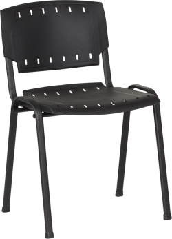 Посетителски стол Prizma - черен