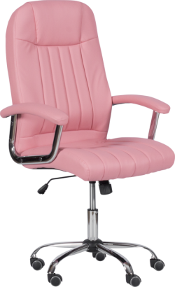 Офис стол Президентски офис стол Carmen 6181 - розов