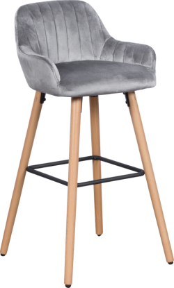 Бар стол Carmen 3082 - сив