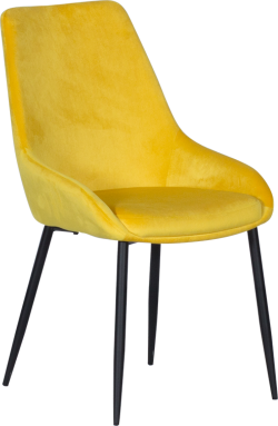 Трапезен стол HEDON - жълт BF 2