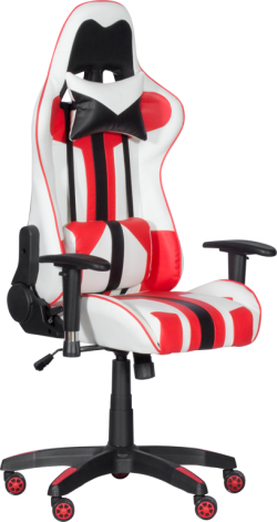 Геймърски стол Carmen 6192 - червен-бял
