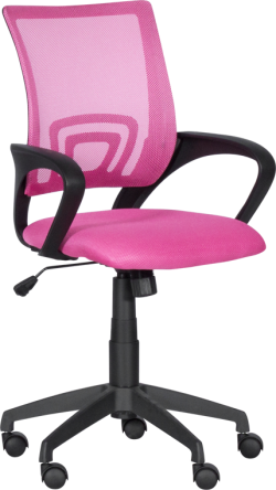 Работен офис стол Carmen 7050 - розов