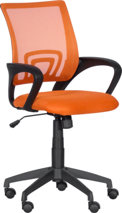 Работен офис стол Carmen 7050 - оранжев