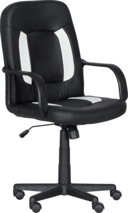 Геймърски стол Carmen 6516 - черен - бял