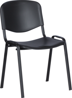 Посетителски стол Carmen 1136 H - черен