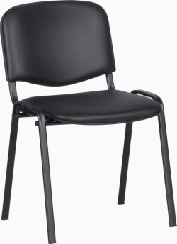 Посетителски стол Carmen 1131 H - черен