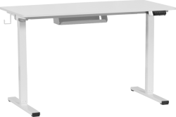 Бюро Ергономично регулируемо бюро Carmen CR- 4824 - бял