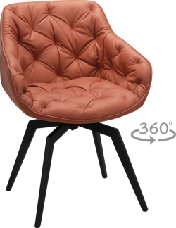  Трапезен стол BUXTON - праскова DX-555