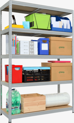 Метален стелаж STAR PL 213x120x45 см, до 250 кг на рафт - цинк