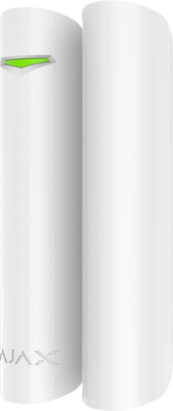 Датчик за врата + прозорец със сензор за вибрации Ajax Door Protect Plus - бял