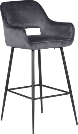 Бар стол TRING - тъмносив BF 2