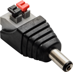  Захранващ конектор с клипса 12V / 5.5мм