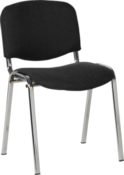 Посетителски стол Carmen 1135 LUX - черен