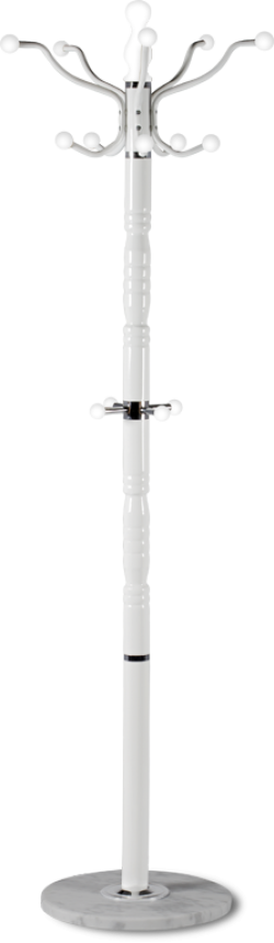 Закачалка за дрехи Carmen 106 - бял