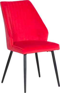 Трапезен стол LAREDO - червен