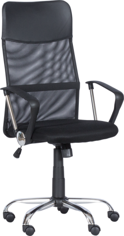 Президентски офис стол Carmen 6083-2 - черен