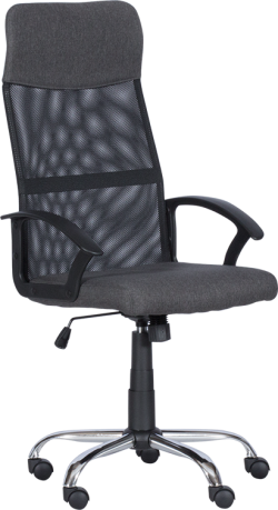 Работен офис стол Carmen 6592-1 - сив-черен