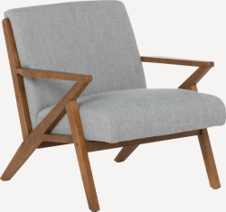 Кресло MAURO - орех - сив