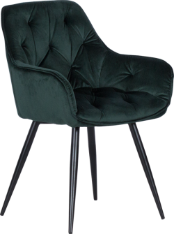 Трапезен стол LATINA - зелен