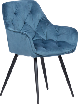 Трапезен стол LATINA - син