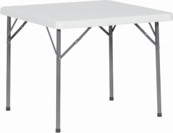 Сгъваемa кетъринг маса Carmen 9944 - бяла