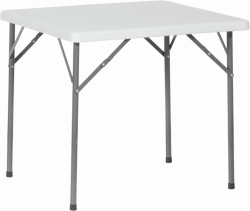 Сгъваемa кетъринг маса Carmen 9947 - бяла