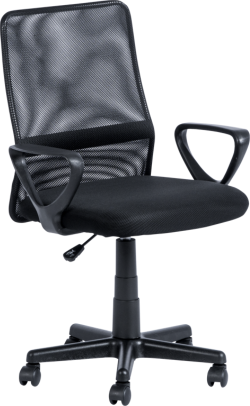 Работен офис стол Carmen 7034 М - черен