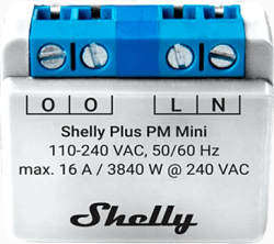  Монофазен WiFi електромер Shelly Plus PM Mini