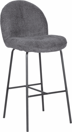 Бар стол TOLEDO 2 - тъмносив