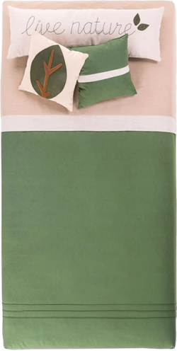 Комплект детско шалте и декоративни възглавници NATURA