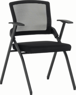 Посетителски стол Carmen 1702 - черен